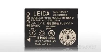 BATTERIA LEICA BP-DC7 PER V-LUX 20 V-LUX30 V-LUX40