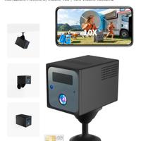 Mini Telecamera UCOCARE 4MP 4G FHD Esterno/Interno