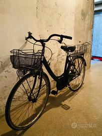 Bici con cestini