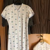 2 giacche tg 46 più camicia da notte tg S 100% cot