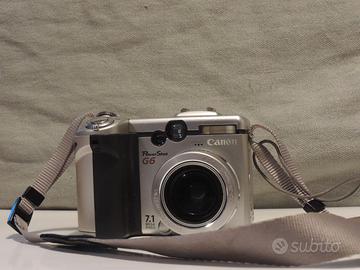 Canon powershot G6, sensore CCD da 7,1 MP