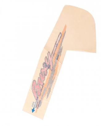 Adesivo scudo anteriore per Peugeot Buxy - 731394