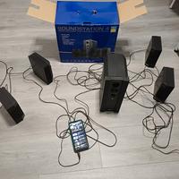 casse 4 più sub woofer per console