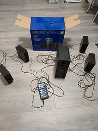 casse 4 più sub woofer per console