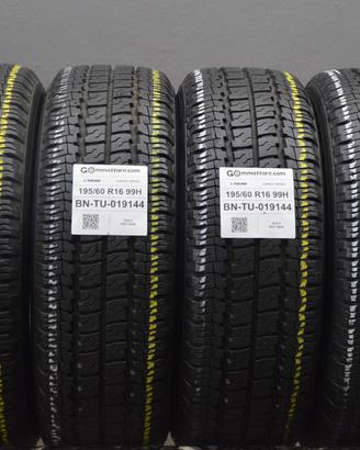 4 Pneumatici 195/60 R16 Tigar Cargo Speed