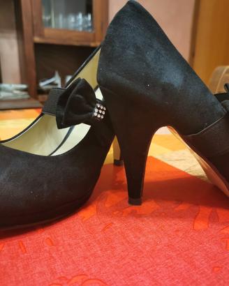 Scarpe con tacco nere - taglia 39