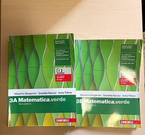 Matematica.verde 3A 3B  Terza Edizione zanichelli