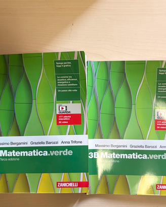 Matematica.verde 3A 3B  Terza Edizione zanichelli