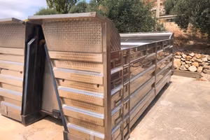 Cassone acciaio inox Scarrabile 