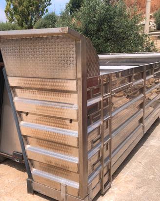 Cassone acciaio inox Scarrabile 