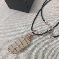 collana di Quarzo Bianco di Rocca quasi nuova 