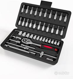 Set di Chiavi a Cricchetto, Chiavi a Bussola 1/4"