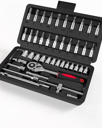 Set di Chiavi a Cricchetto, Chiavi a Bussola 1/4"