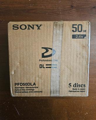 Sony XDCAM 50 GB nuovo
