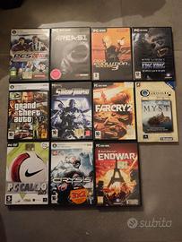 11 giochi per PC originali .