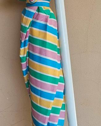 Ombrellone da mare/giardino a righe