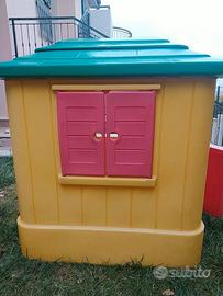 CASETTA DA GIARDINO CHICCHO + SCIVOLO