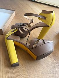 Sandali alti grey mer