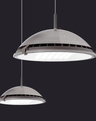 Corpi illuminanti industriali a sospensione