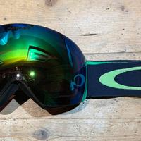 Maschera da sci Oakley FLIGHT DECK L blu/verde