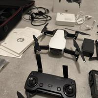 drone dji mavic air con 2 batterie colore bianco