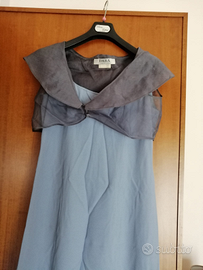 Abito lungo misto seta nuovo