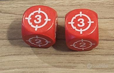 Dadi Rossi da Combattimento di Star Quest