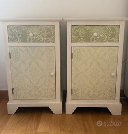 Coppia comodoni shabby chic - eleganti e romantici