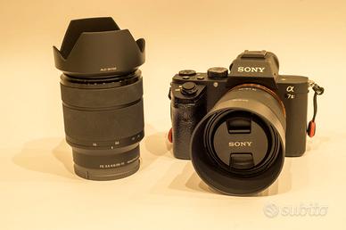 Sony A7 II + 50mm + 24-70mm   € 600,00