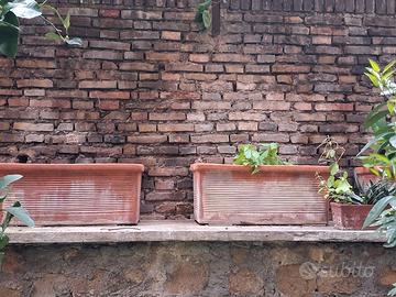 Fioriere in terracotta di qualità