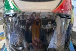 helmet casco arai viper gt taglia m tricolore