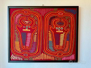 Pannello Kuna Mola Orizzontale