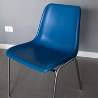 6 sedie colore blu