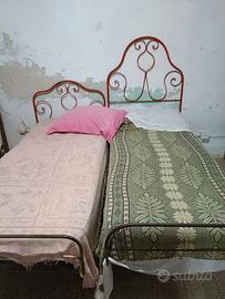 Vintage - Letti singoli in ferro