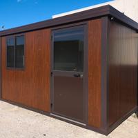 Box Casetta Monoblocco finto legno da giardino !