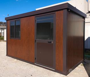 Box Casetta Monoblocco finto legno da giardino !