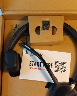 Cuffie professionali Plantronics Voyager 4310UC