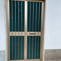 Portone da esterno in alluminio apertura elettrica