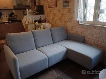 Divano 3 posti con chaise longue