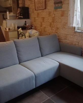 Divano 3 posti con chaise longue