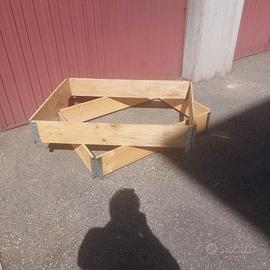 Paretali per pallet  in legno