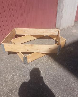Paretali per pallet  in legno