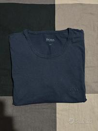T-shirt Hugo Boss blu scuro uomo taglia XXL