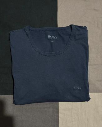 T-shirt Hugo Boss blu scuro uomo taglia XXL