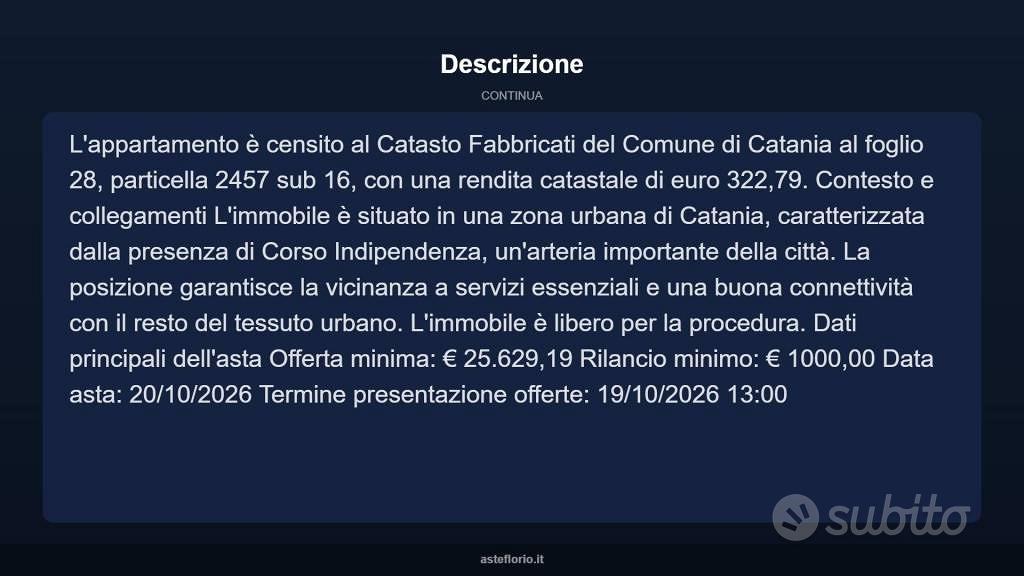 Appartamento – Catania, San Leone, Monte Po-Nesima-San Leone-Rapisardi - Vista 4