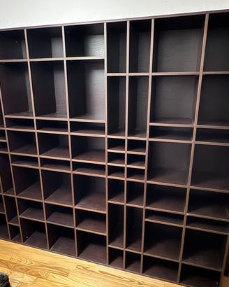 Libreria 240x190 di design e legno