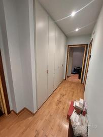 Armadiatura Poliform Infinito 5 metri – Verde acqu