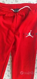Jordan JUMPMAN Pantalone Rosso