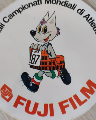 Adesivo Fuji Atletica Roma '87