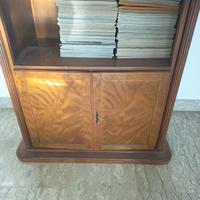 Libreria 4 ripiani e mobiletto